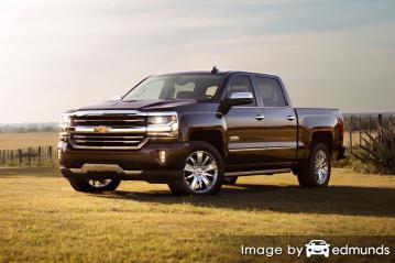 Insurance rates Chevy Silverado in Mesa