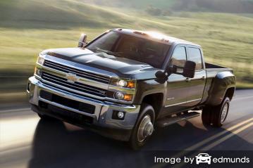 Insurance rates Chevy Silverado 3500HD in Mesa