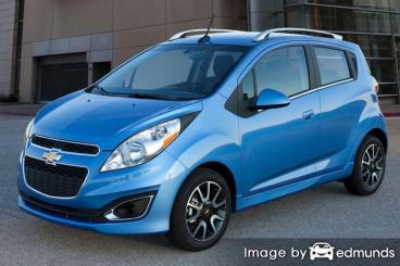 Insurance rates Chevy Spark in Mesa