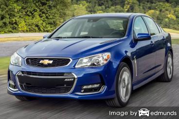 Insurance rates Chevy SS in Mesa