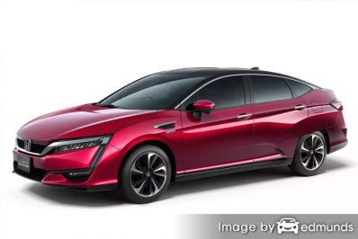 Insurance rates Honda Clarity in Mesa