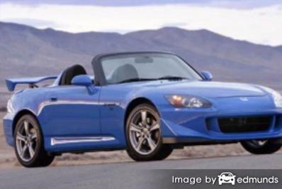 Insurance rates Honda S2000 in Mesa