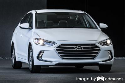 Insurance quote for Hyundai Elantra in Mesa