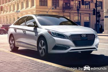 Insurance rates Hyundai Sonata Hybrid in Mesa