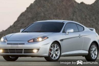 Insurance rates Hyundai Tiburon in Mesa