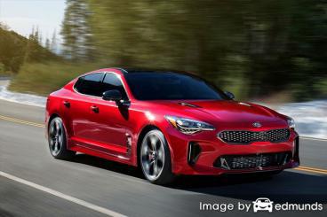 Insurance rates Kia Stinger in Mesa