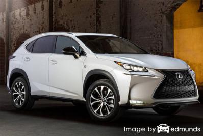 Insurance rates Lexus NX 200t in Mesa