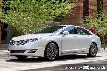 Insurance rates Lincoln MKZ in Mesa