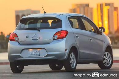 Insurance quote for Mitsubishi Mirage in Mesa