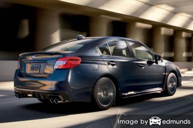 Insurance rates Subaru WRX in Mesa