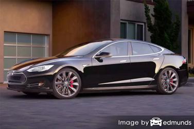 Insurance quote for Tesla Model S in Mesa