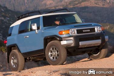 Insurance rates Toyota FJ Cruiser in Mesa