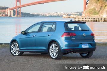 Insurance rates Volkswagen Golf in Mesa